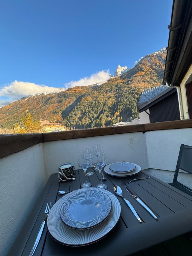 Cocon Au Coeur De Chamonix Avec Parking Gratuit Apartment Luaran gambar